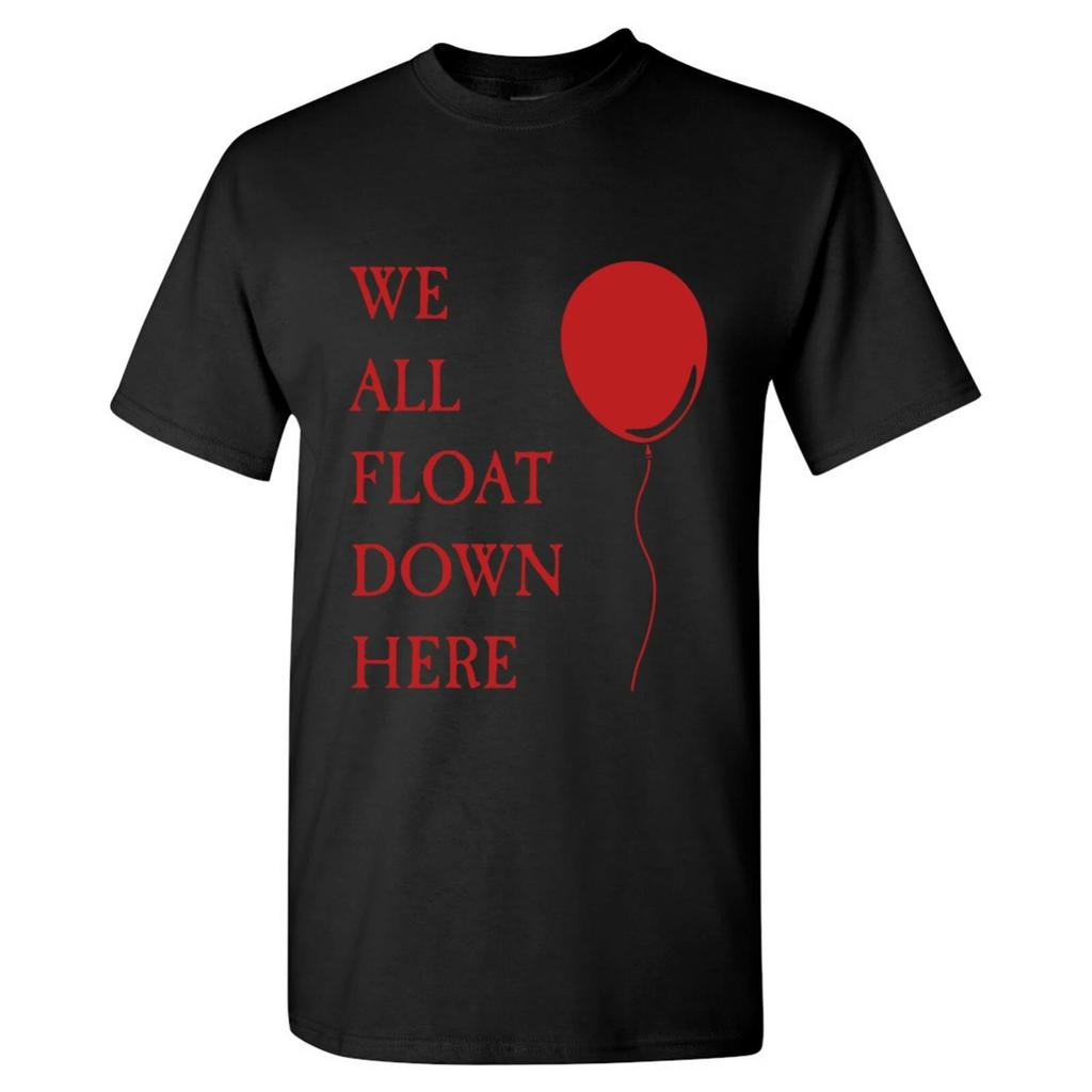 We All Float Down Here - Classic Horror Movie Quote Short Sleeve T Shirt