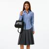New MLB Polyester Blended Cotton Tote Bag Shopping Bag Shoulder Bag Crossbody Bag Handbag Clutch Regular Unisex Black 3AORS024N-50BKS