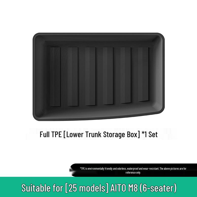 AITO M8 TPE Mats: Floor, Seat Back, Trunk for 25 Models
