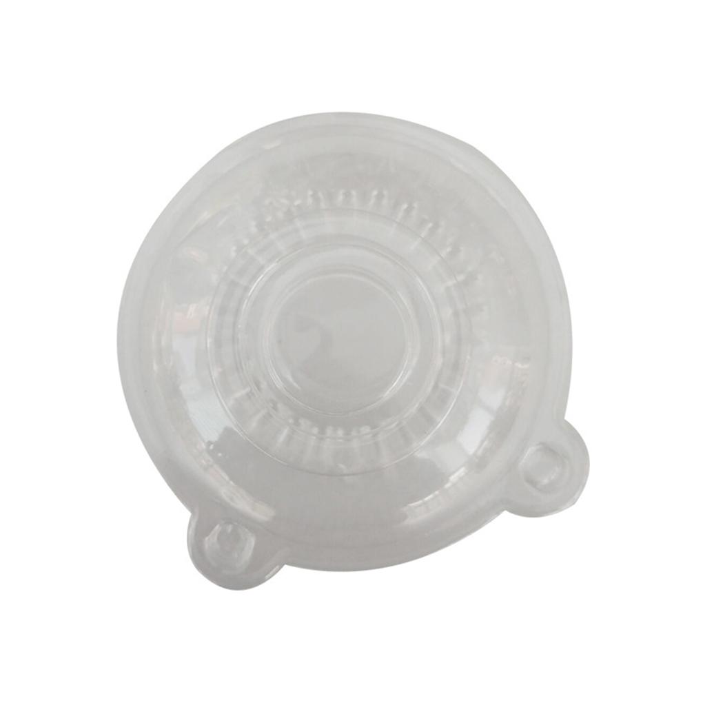 100 Pezzi Trasparenti Singoli Portatorte Cupcake Muffin Cupole Portabicchieri Scatole di Plastica