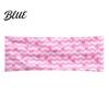 Hair Fixing Tools for Face Washing Elastic Wide Headband Women Non-Slip Stretchy Band with Star Brimmed Holders Wave Print Yoga Running Sports