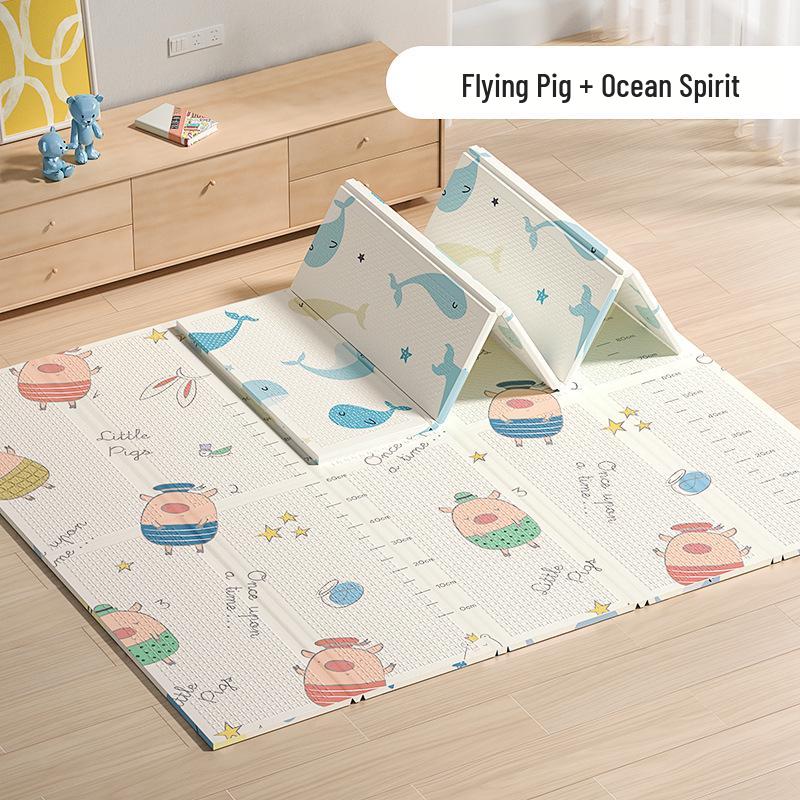 

BABYGO Складной детский коврик для ползания - Толстый коврик для игр из XPE пены для дома