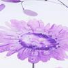 Watercolor Floral Shower Curtain, Flowers Print Spring Bathroom Curtain, Wildflowers Home Décor Machine Washable Bath Curtain