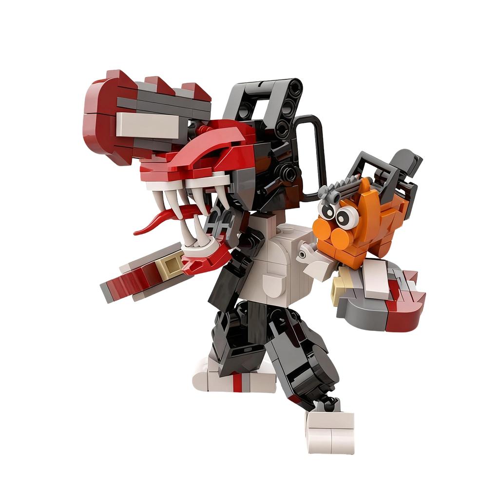 Imitation Mystery Puppet Assembly Building Block Figure Model - Creative Building Block Anime Model, Suitable For Display And Collection Gifts.