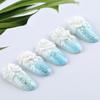 ROSALIND White Clear Pink Carve Crystal Powder Gel Acrylic Powder Set For Nail Extension Builder Tools Manicure Acrylic Nail