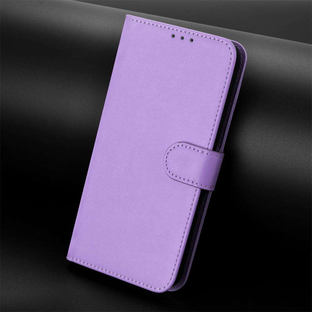 Luxury Solid Color PU Leather Magnetic Flip Wallet Case with Card Holder for TCL 50 Pro Nxtpaper 50 40 SE 30XE 30 Plus 30 XL 20