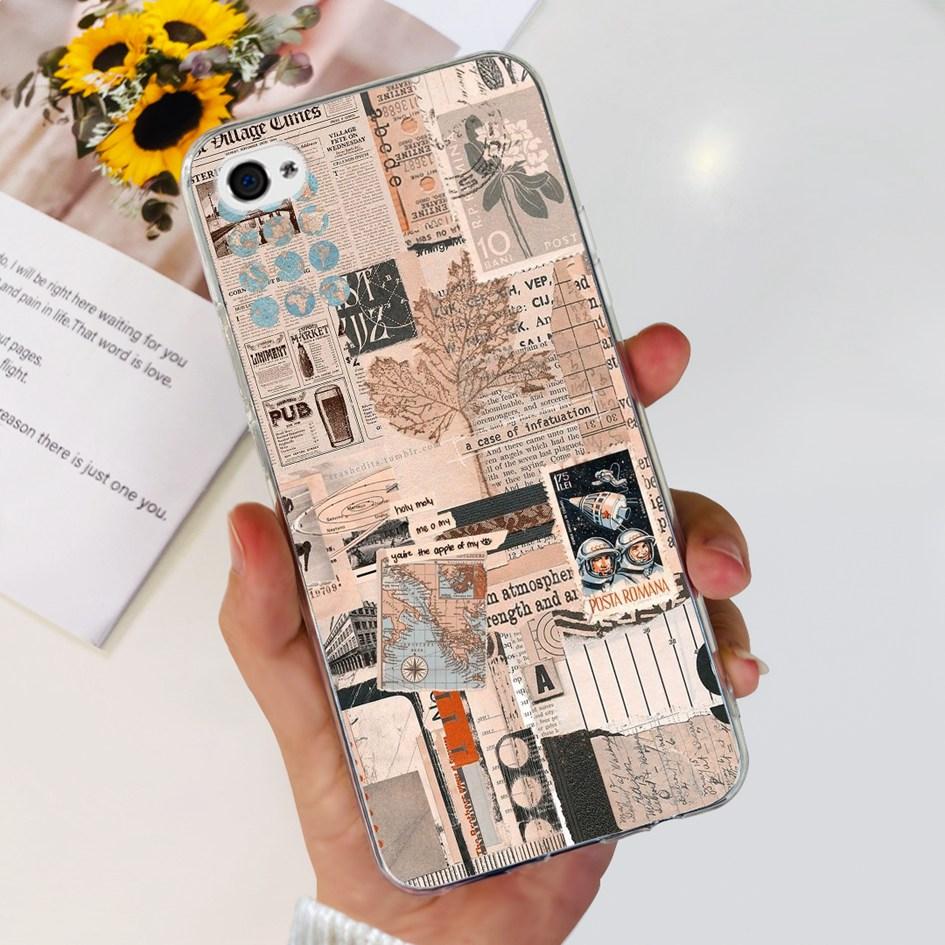 For iPhone 4 Case 3.5" Cute Cartoon Leopard Transparent Silicone Soft Cover For iPhone 4s iPhone4 Funda iPhone4s Shockproof Capa