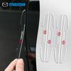 4 Pezzi Adesivi Strisce Paraurti Trasparenti per Portiera Auto per Mazda 2 3 5 6 CX5 CX9 CX7 CX4 CX3 CX30 MX5 MX3 BK NC ER GH Accessori Auto