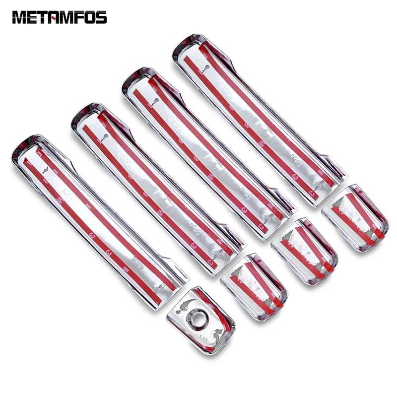 Side Door Handle Cover Trim For Nissan Qashqai 2007-2010 2011 2012 2013 Chrome Protection Cap Exterior Accessories Car Styling