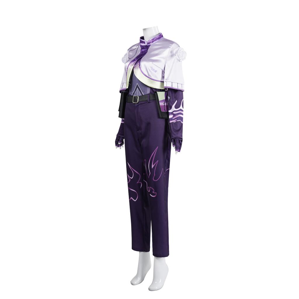 Cosplay Weiss Fearless Contract Valorant cos Sentinel Weiss Metal Ability Game Role cosplay
