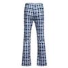Men's Fashion Summer Casual Plaid Printing Drawstring Long Pajamas Pants Trouser
