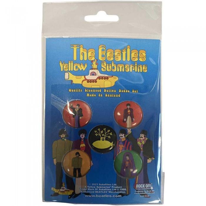 The Beatles Yellow Submarine Pin (Pack of 5)