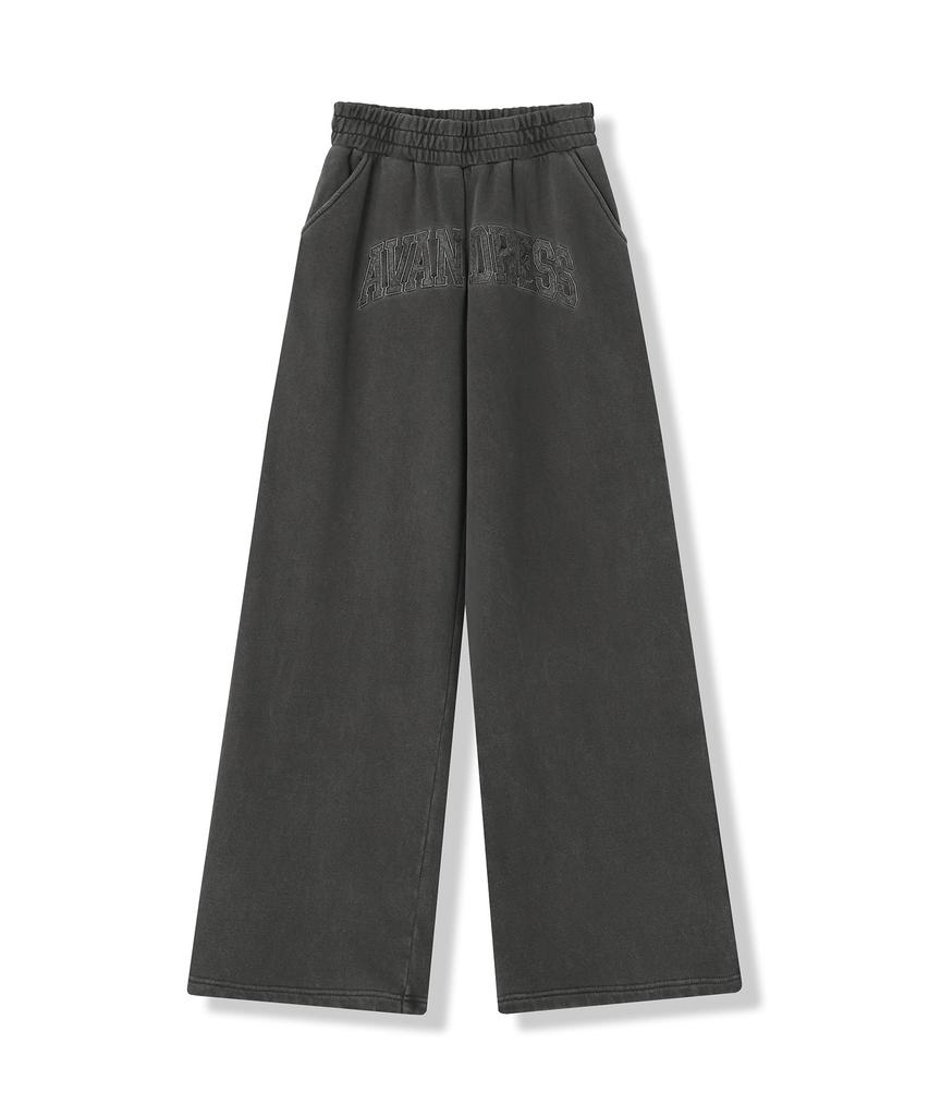 AVANDRESS Felt 3D Pigment Wide Pants - 3Col