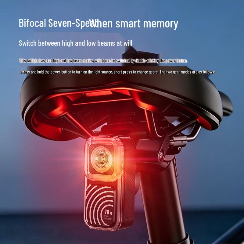 SupFire BTL501 Smart Bicycle Tail Light with Radar & Brake Sensor