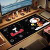 Dog Snoopy Color Mouse Pad Large Gaming Table Cushion Non-slip Laptop Tablet Big Mousepad XXL Mat Mini PC Playmat With Lock edge