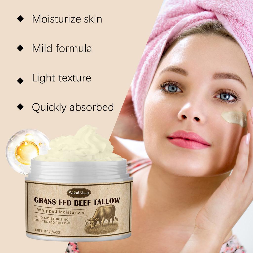 Woodsleep Nourishing Cow Fat Face Moisturizing Cream For Hydrated And Radiant Skin
