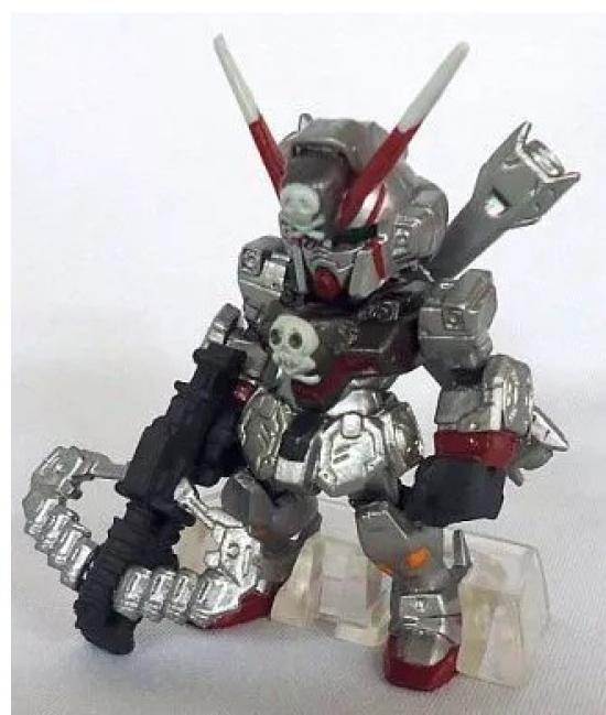 

[USED]Monthly Gundam Ace August 2013 issue bonus FW GUNDAM CONVERGE Crossbone Gundam item X-0 (unused). серебряный песка