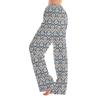 Damen Pyjamahose Nachtwäsche Lässige Hose mit Kordelzug und elastischer Taille Bequeme gerade lockere Yogahose