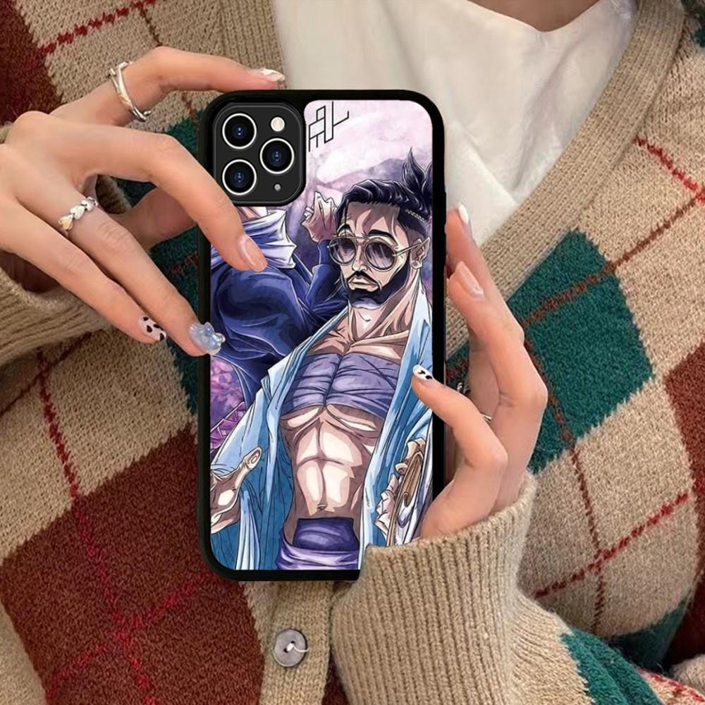 PNL QLF Rapper Black Phone Case Silicone PC+TPU For For IPhone 18 11 12 13 14 15 16 Plus Pro Max Cover