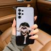 Famous actress-Actress J-Jenna-Ortega Black Soft Silicone Phone Case for Samsung Ultra S25, S24, S21, S22, S23, S30, Plus, Lite