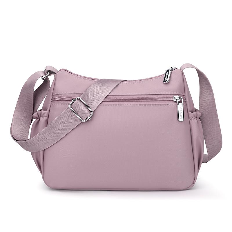 Malá čtvercová taška Mateřská taška Dámská taška Vícevrstvá Lehká Velkokapacitní Taška přes rameno a crossbody