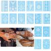 White Lace Arm flower Waterproof Body Art Temporary Tattoos Henna Stickers Tattoo Sticker Simulated