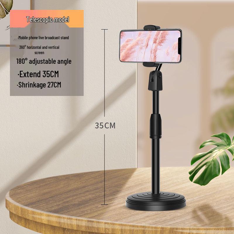 

Universal Desktop Phone Holder for Selfies and Video Recording