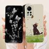 For Infinix Hot 11s NFC Case Beautiful Butterfly Flower Back Cover For Infinix Hot 11 S 11s NFC 11SNFC Protection Cases Funda