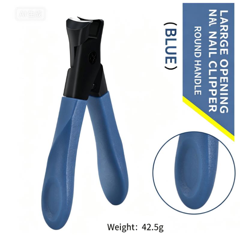 Professional Toenail Scissors Set - Extra Large Opening, Easy To Trimmer, High Quality, Ergonomic, Easy To Grip, Waterproof, Super Sharp