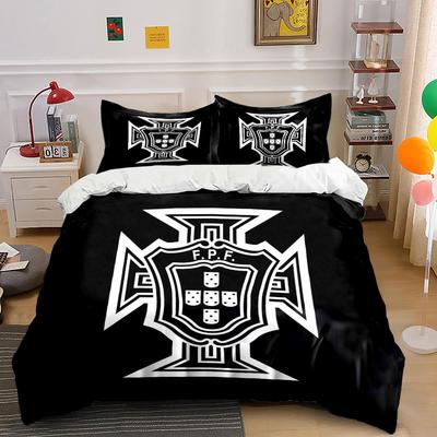 Cross Emblem with Shield. Bedding Sets Duvet Cover Sets Duvet Covers Pillowcases(1 * Duvet Cover 2 * Pillowcases, Without Duvet Insert)