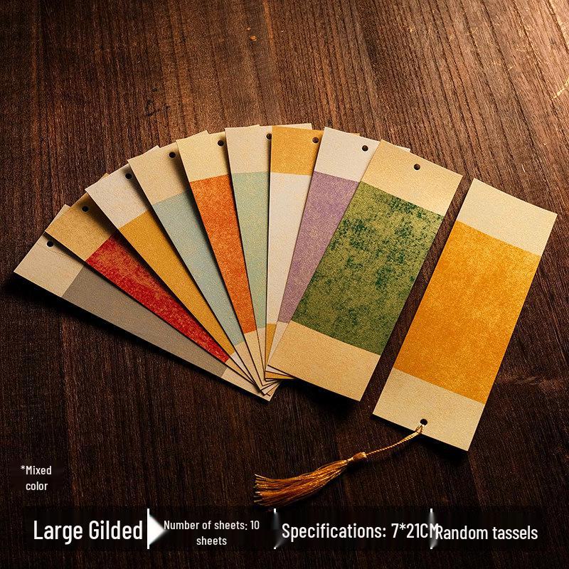 Handmade Chinese Xuan Paper Bookmarks for Painting and Calligraphy