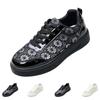 Women Lace Hollow Out Breathable Flat Casual Sneakers Fashionable Lightweight Comfortable Slip Resistant Walking Shoes