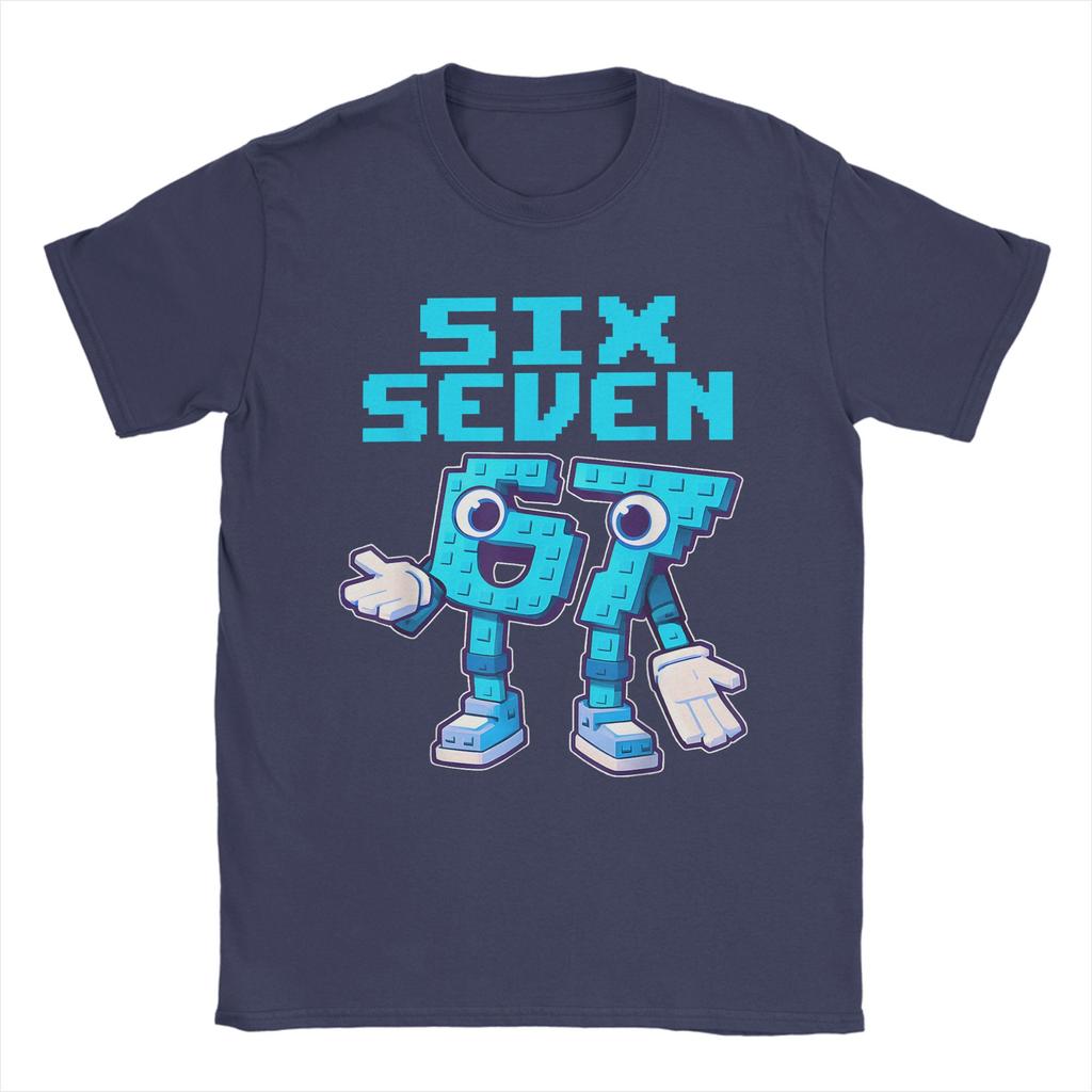 67 Six Seven 67 Funny Italian Brainrot TShirts Unisex Casual 100 Cotton Tees Crewneck Short Sleeve T Shirts Big Size Tops