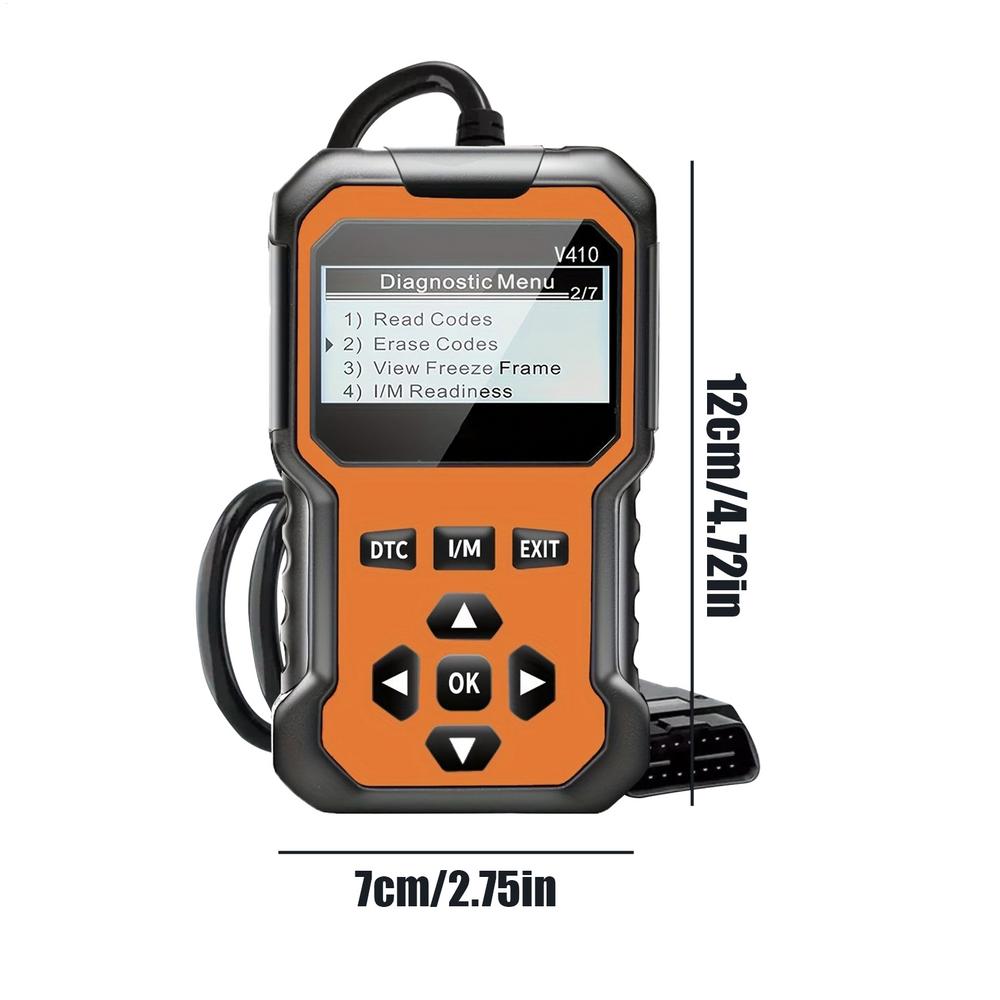 Car Obd2 Scanner Diagnostic Tool Car Diagnostic Scanner 12-language Vehicle Code Check Analyzer Vehicle Fault Detector