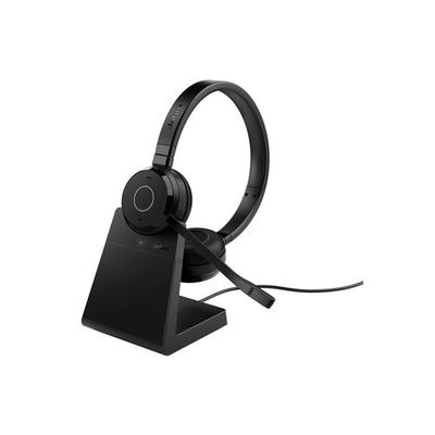 Headset - Jabra - Evolve 65 TE Stereo - Bluetooth - Wireless - USB-A