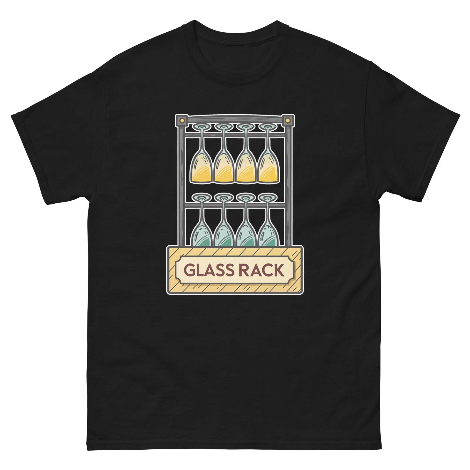 

Glass Rack Nightclub Bar Nightlife Party T-Shirt M