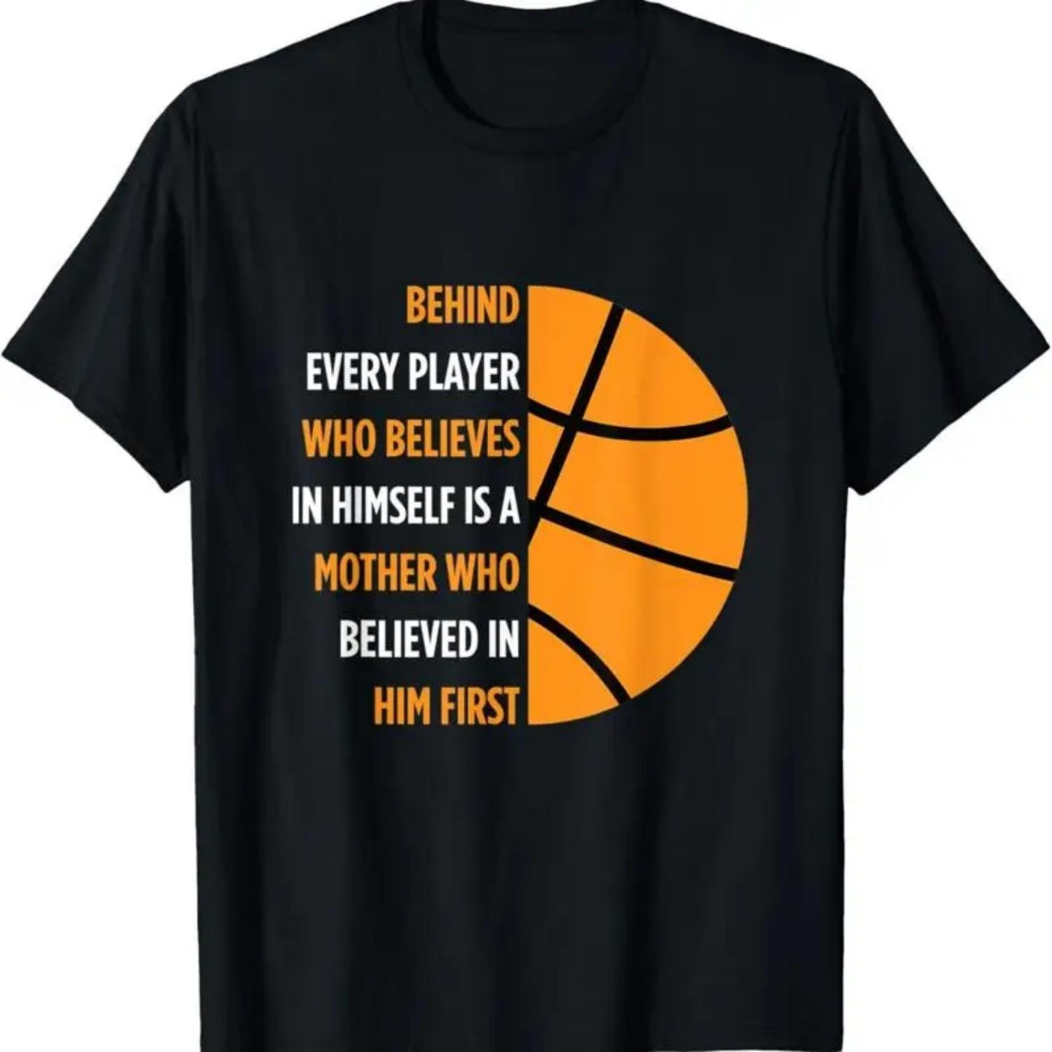 

Behind Every Player Is A Mother For Mom Basketball T Shirt XXXXXL чорний