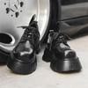 Fashion New Men's Thick-Soled Lace- Up Dress Shoe For Autumn And Winter Comfortable And Anti -Slip Oxford Shoe And Durable Walking Shoes