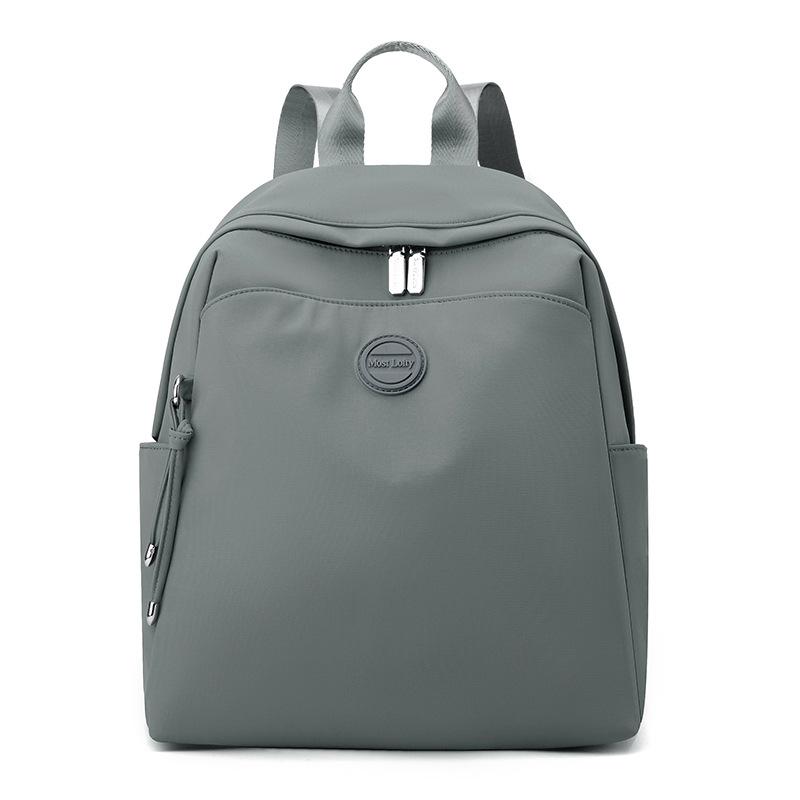 Schoolbag New Backpack Women's Oxford Cloth Anti-splashing Travel Backpack Premium Sense Large Capacity Fashion Lightweight Commuter Backpack