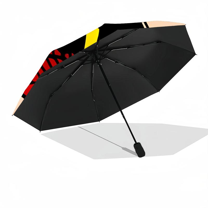 1pc Mafalda2 Umbrella, Sun Protection, And UV Shielding. It Has Eight Sturdy Ribs for Outdoor Use And Perfect Gift