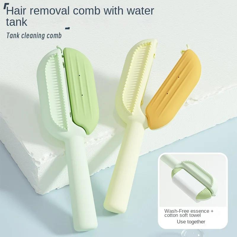 Easy and Convenient Cat Grooming - Complete Set of Hair Comb, Wet Wipes and No-wash Spray Cat Supplies Pet Products