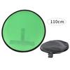 75/110cm Green Screen Backdrop Photography Background Foldable Reflector for Live Video Studio Folding Reflector Backdrop