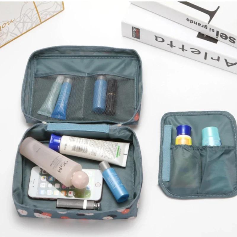 Waterproof Makeup Bag for Women, Female Toiletries Organizer, Outdoor Girl Storage and Make - up Case