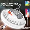 Solar LED Camping Light Outdoor Waterproof Remote Control Tent Lamps USB Rechargeable Portable Lanterns Emergency Night Lights