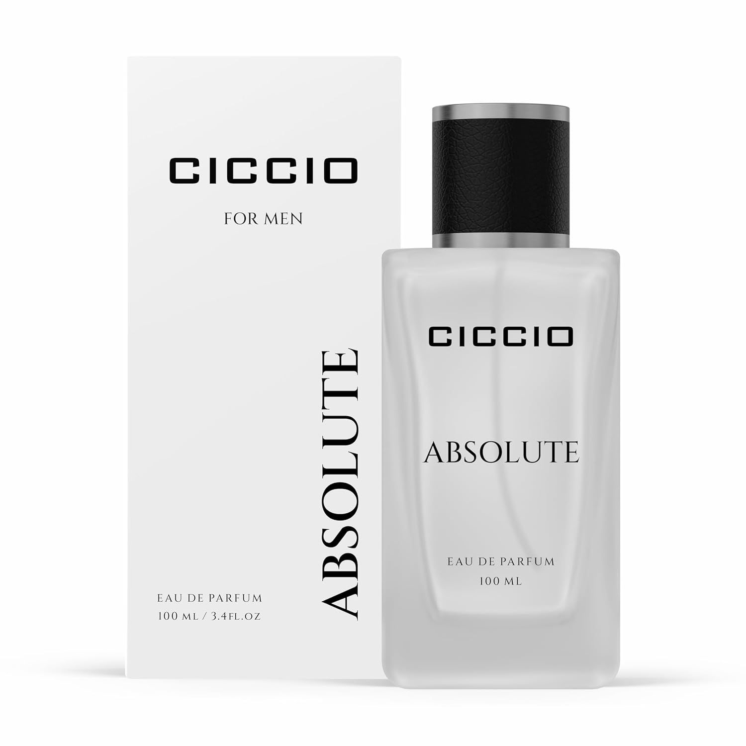 CICCIO ABSOLUTE FOR MEN | Premium Long Lasting EDP 100 ML | With Orange, Geranium, Cedarwood. 100ML