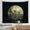 Sea Moon Sunshine Wall Hanging Tapestry Suitable For Bedroom Living Room Bohemian Style Home Aesthetic Room Decoration