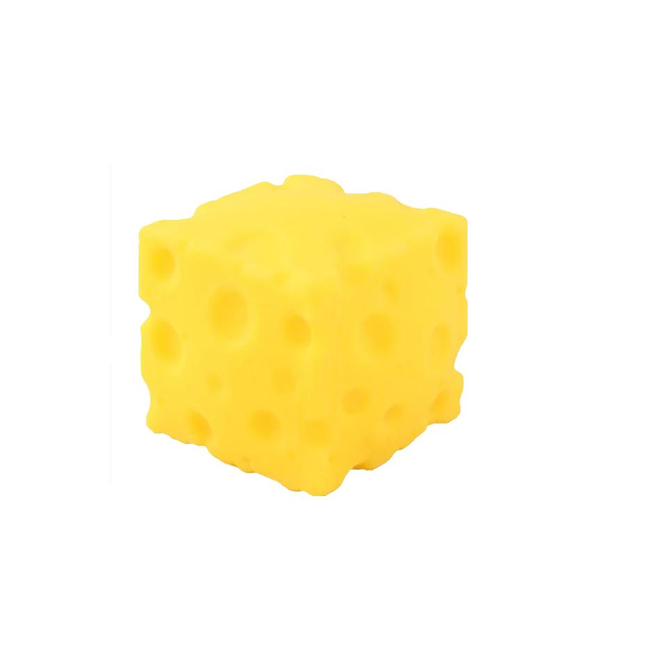 Squishy Square Cheese Squeeze Toy Soft Decompressing Pinching Cheese Sticky Slow Rebound Toy Christmas gift