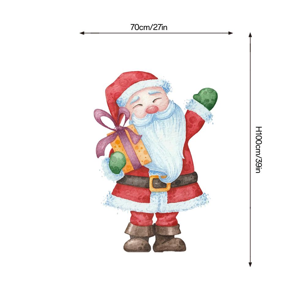 Tuniu Niedliche Weihnachtsmann-Decke für Kinder Jungen Mädchen Winter-Überwurf Weiches Fleece Bett Sofa Dekorative Geschenk Geschenkidee