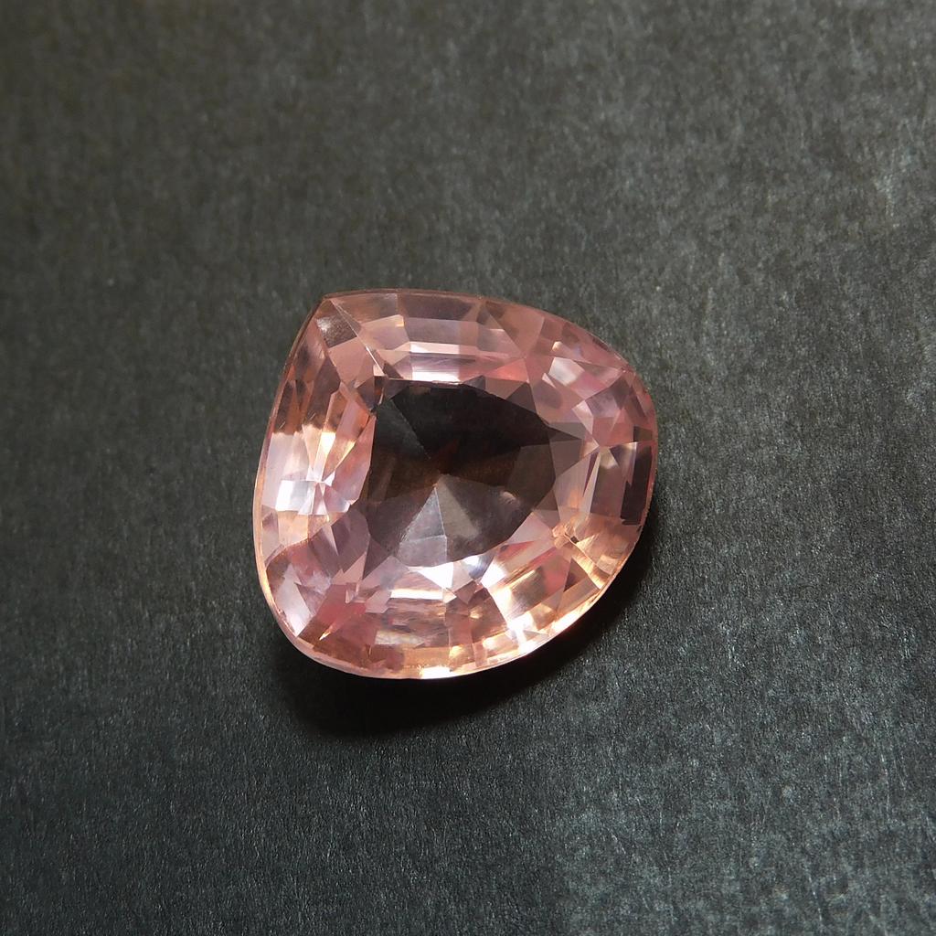 Natural Sapphire Loose Gemstone 10.70 ct Padparadscha Pear Cut September Birthday Birthstone