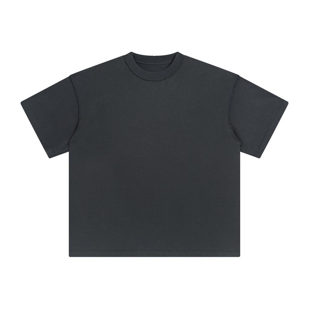 230 GSM 100% bavlněné prané tričko s potiskem na míru pro muže, personalizované tričko